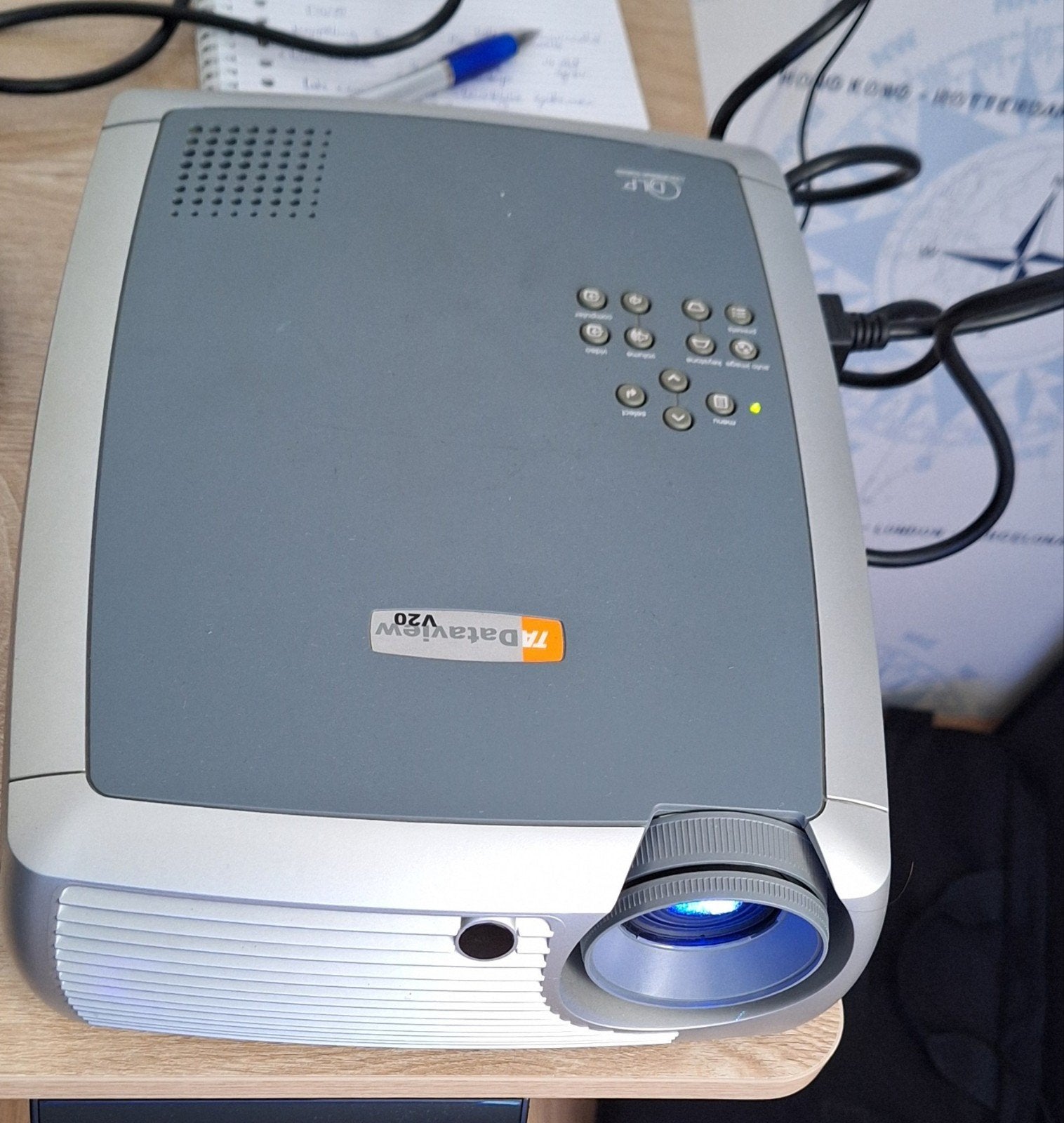 TA Dataview V20 Projector met slechts 48 branduren, Ophalen, DLP, Overige resoluties, TA Dataview