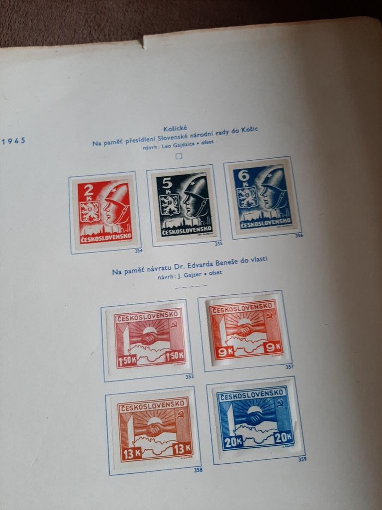 Oude ongestempelde postzegels zie foto, Postzegels en Munten, Postzegels | Volle albums en Verzamelingen, Ophalen of Verzenden