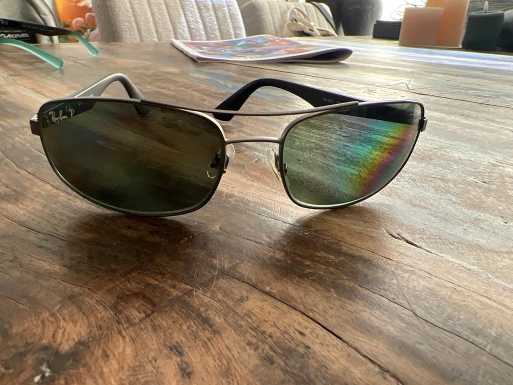 Ray-Ban P Zonnebril RB 3527 Gepolariseerd, Zonnebril, Zwart, Ophalen of Verzenden, Zo goed als nieuw