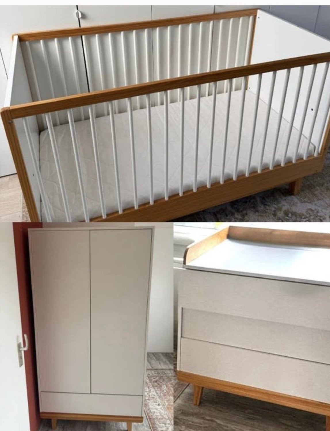 Petite Amélie babykamer set 3-delig, Ophalen, Zo goed als nieuw, Jongetje of Meisje