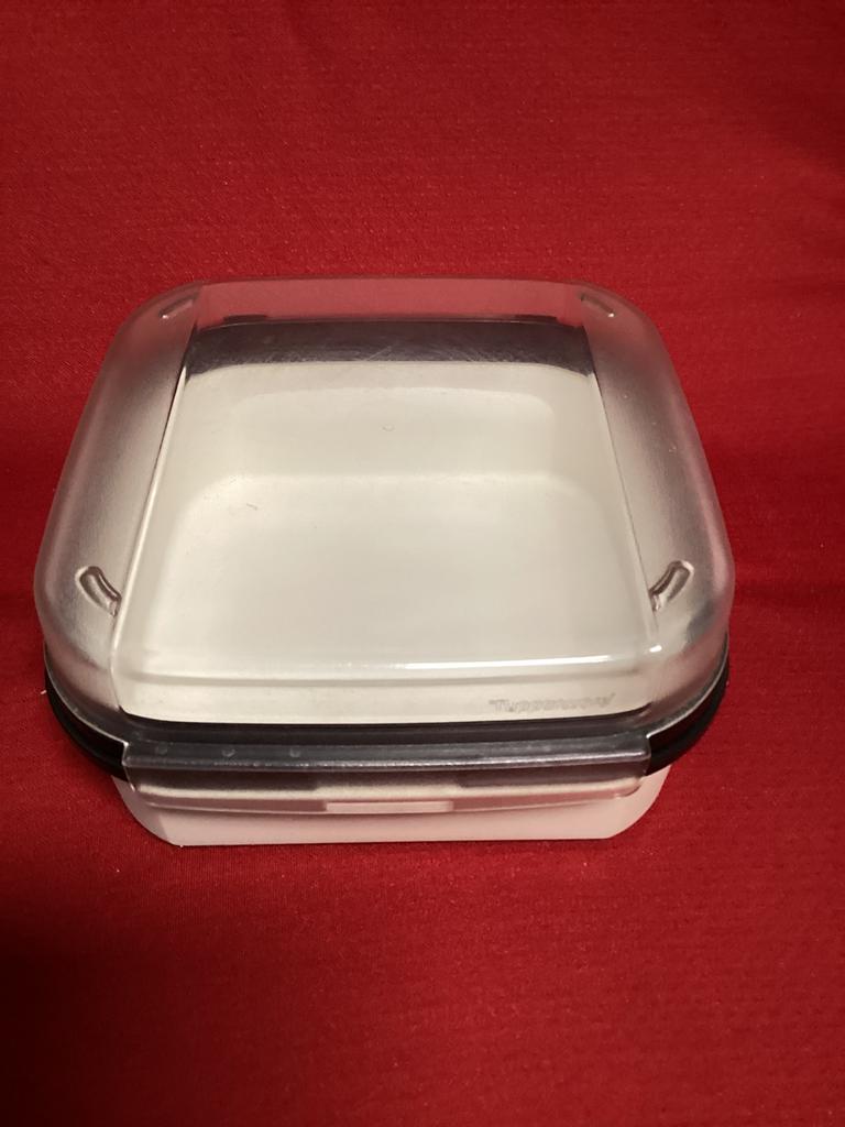 Tupperware crackerdoos koekjestrommel lunchbox, Huis en Inrichting, Ophalen