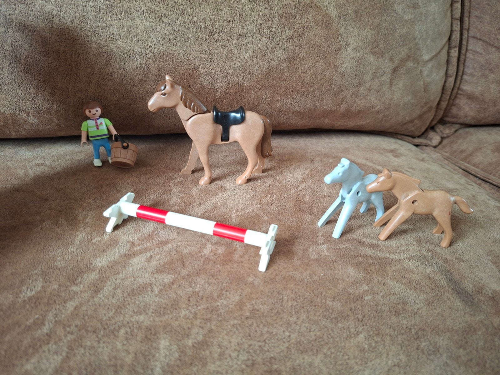 Playmobil paardenfamilie, Gebruikt, Complete set, Ophalen of Verzenden, Country