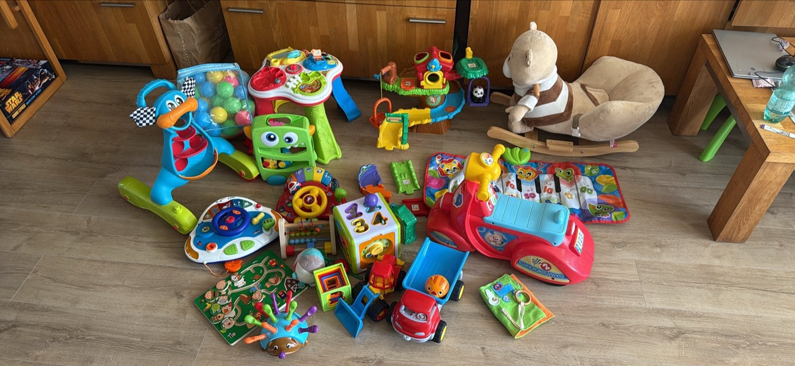 Grote partij baby- en peuterspeelgoed, Kinderen en Baby's, Speelgoed | Overig, Gebruikt, Jongen of Meisje, Ophalen