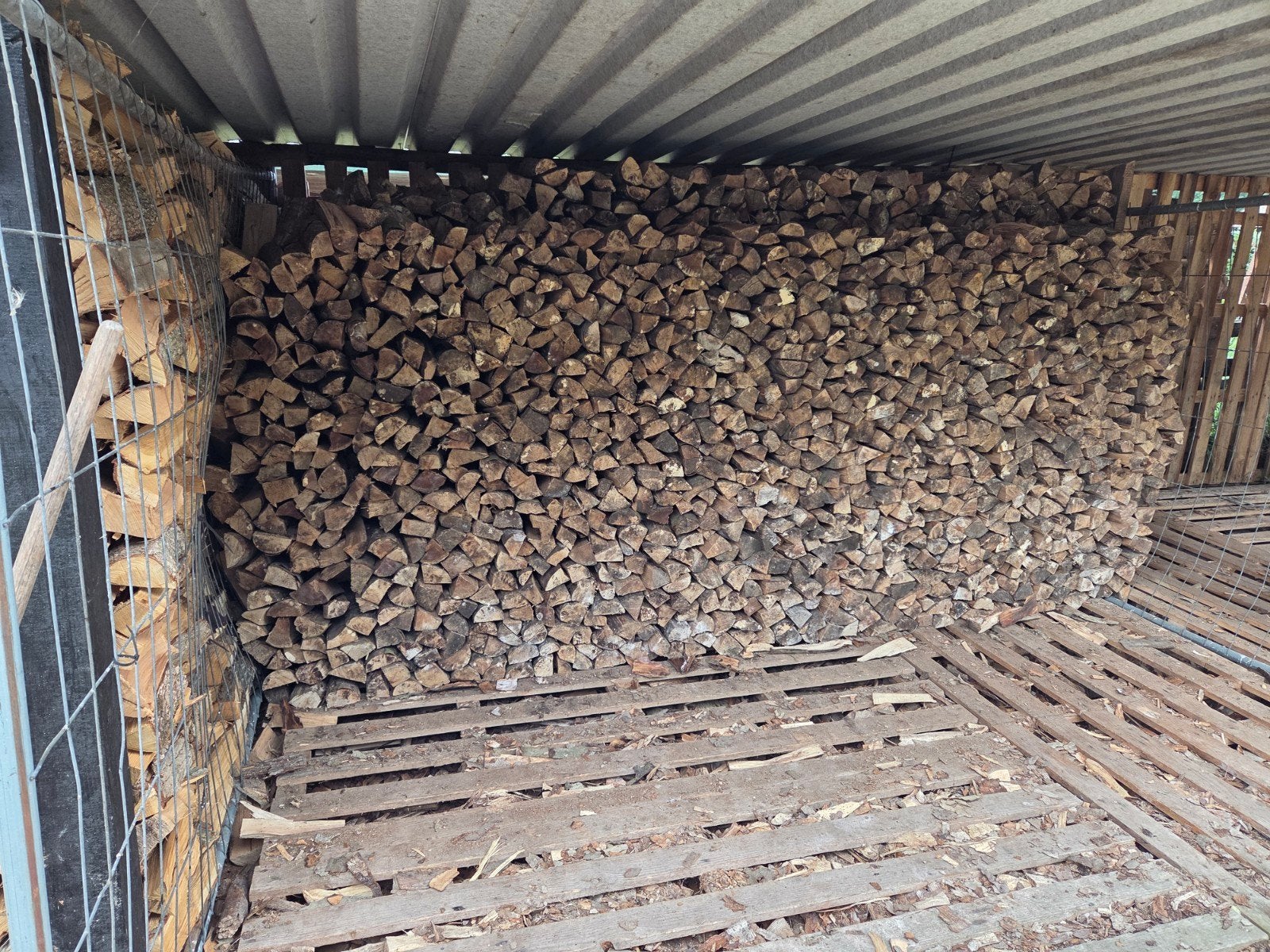 Haardhout droog beuken, 6 m³ of meer, Ophalen