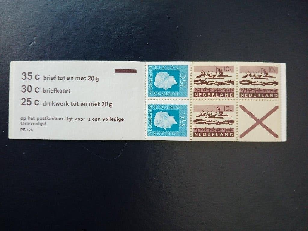 postzegelboekje PB12a, Ophalen of Verzenden, Na 1940, Postfris