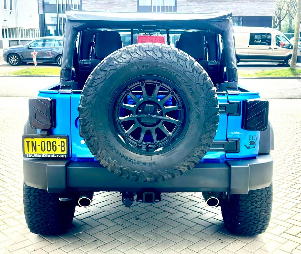 ‼️JEEP WRANGLER JK 3.6 V6 284PK EXTREME BLUE HARD/SOFFTOP‼️, Auto's, Jeep, Automaat, Stof, Zwart, 1885 kg