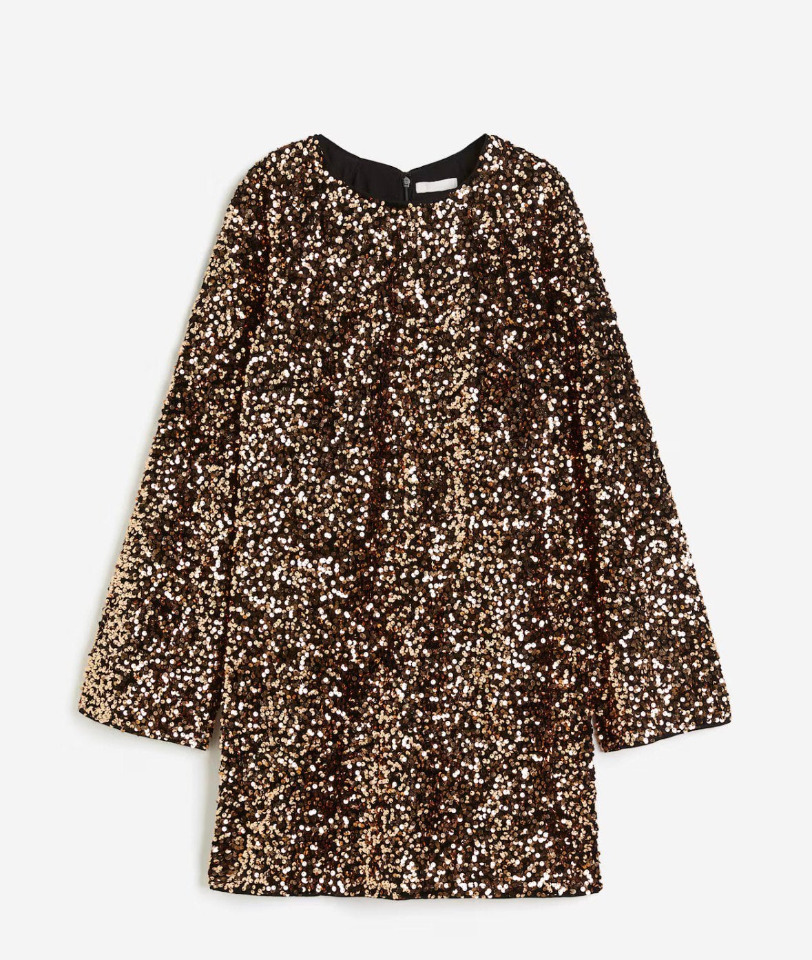 ZGAN pailletten jurk van H&M maat S, Ophalen of Verzenden, Zo goed als nieuw, Maat 38/40 (M), Boven de knie