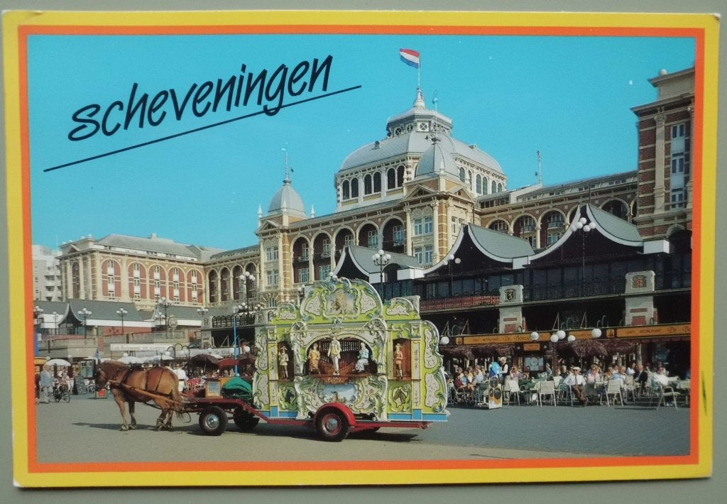 Draaiorgel 25 - Scheveningen Kurhaus, Ophalen of Verzenden, 1980 tot heden, Gelopen, Zuid-Holland