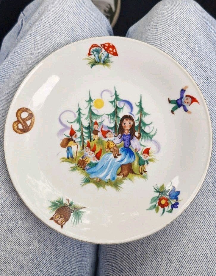 Vintage kinderbordje, Ophalen of Verzenden