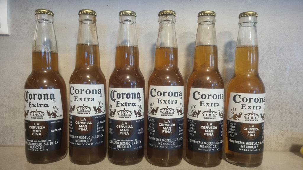 6 x Corona '91-'99: USA-, UK-, Italië- & België-import, Verzamelen, Biermerken, Flesje(s), Overige merken, Ophalen of Verzenden