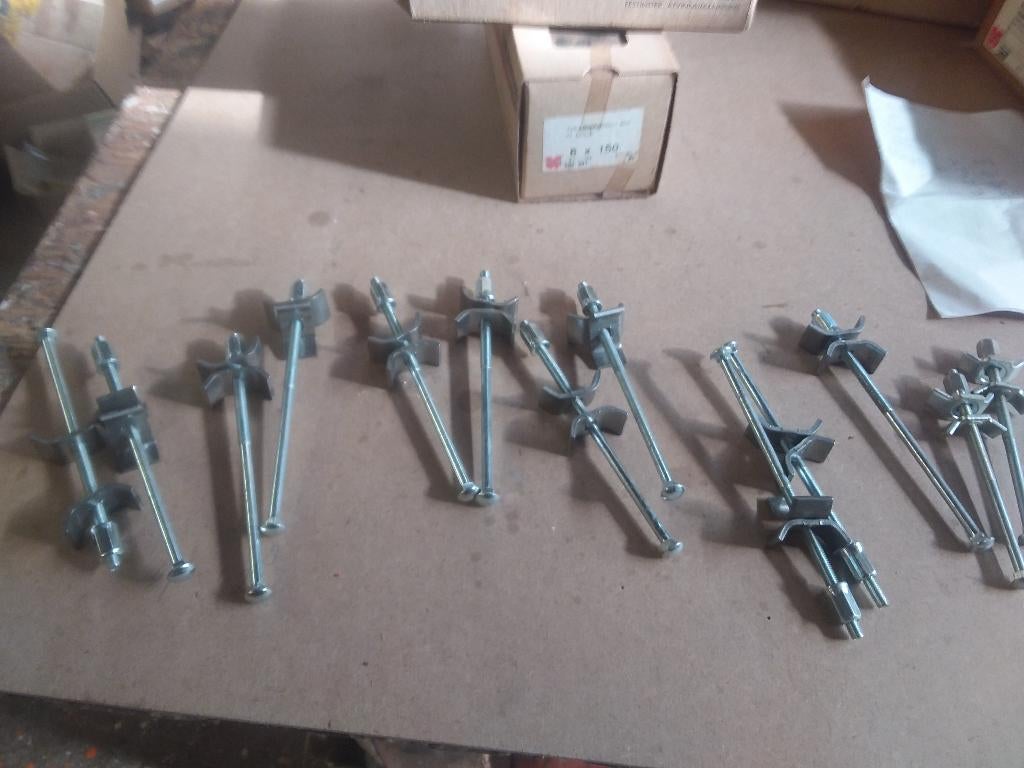Werkblad verbinders 6 x 150, 33 stuks, Ophalen of Verzenden, Nieuw, 100 tot 250 mm, Overige typen