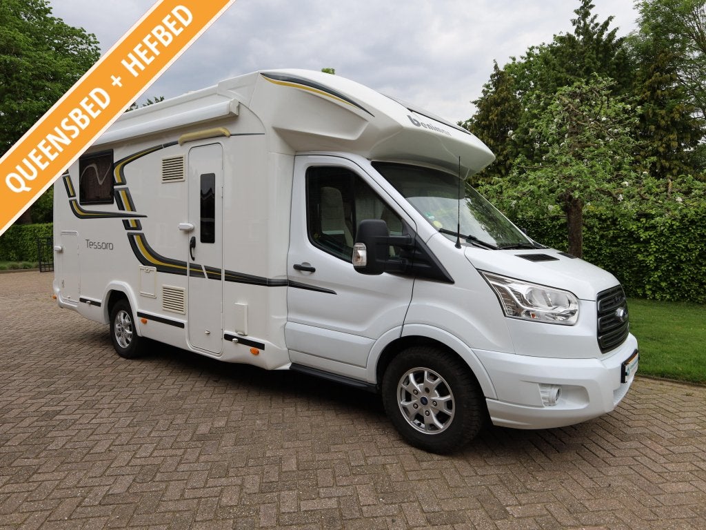 Benimar Tessoro 495 Queensbed en hefbed, Niet ingevuld, Koelkast, Ringverwarming, Luifel