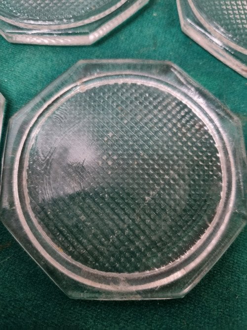 onderzetters glas vintage 11 stuks, Ophalen of Verzenden, 'T Olde Gre-j, Info@toldegrej.nl, Endepoelstraat 20f Didam