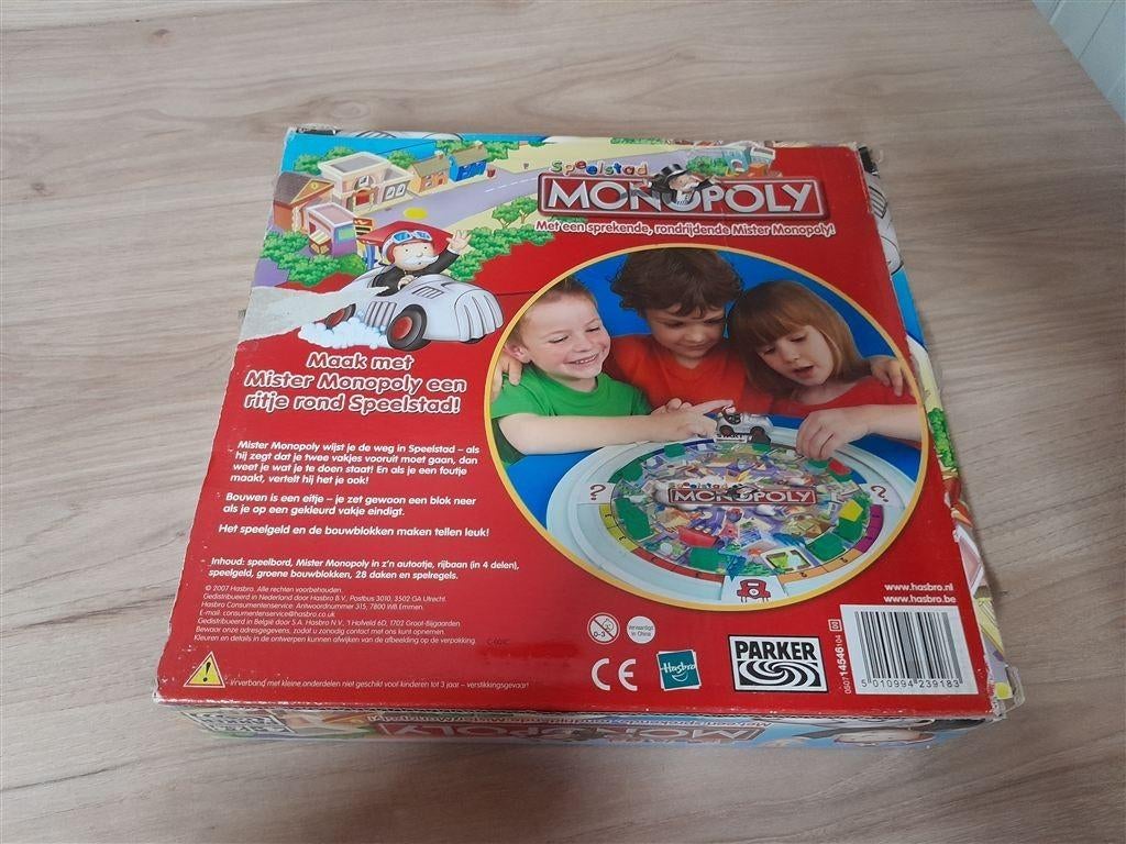 monopoly speelstad - s3016, Hobby en Vrije tijd, Gezelschapsspellen | Bordspellen, Verzenden, Zo goed als nieuw