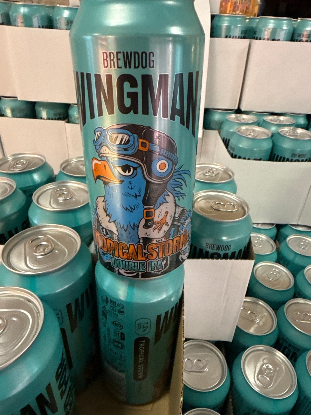 Brewdog bier Wingman Tropical Storm Double IPA - 4-pack, Ophalen of Verzenden, Nieuw, Overige typen, Overige merken