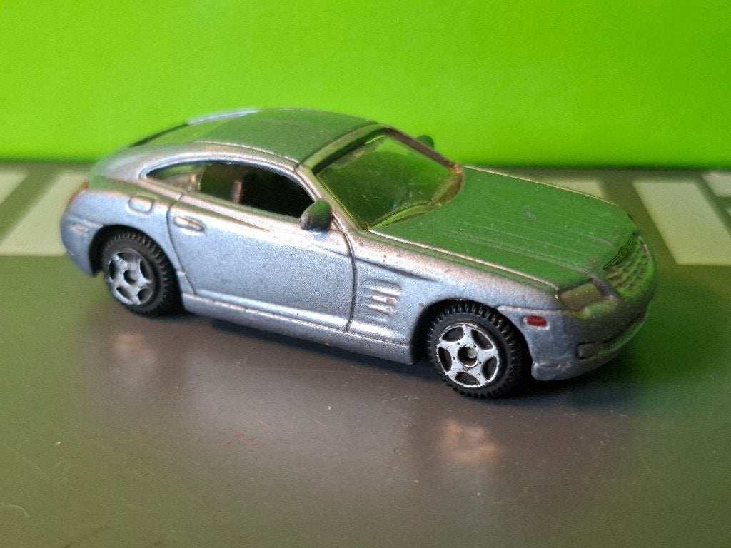 Motormax 6062 - Chrysler Crossfire [grijs] 1/60, Ophalen of Verzenden, Gebruikt, Bus of Vrachtwagen