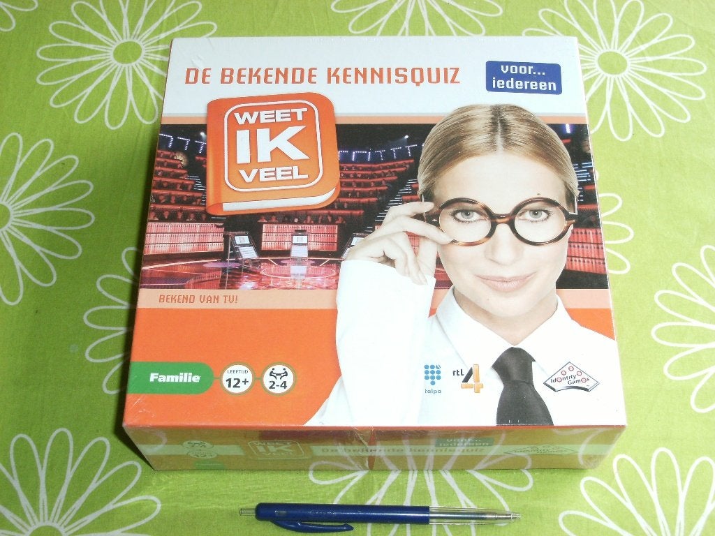 Nieuw in seal: Weet ik veel - De bekende familie kennisquiz, Hobby en Vrije tijd, Gezelschapsspellen | Bordspellen, Een of twee spelers