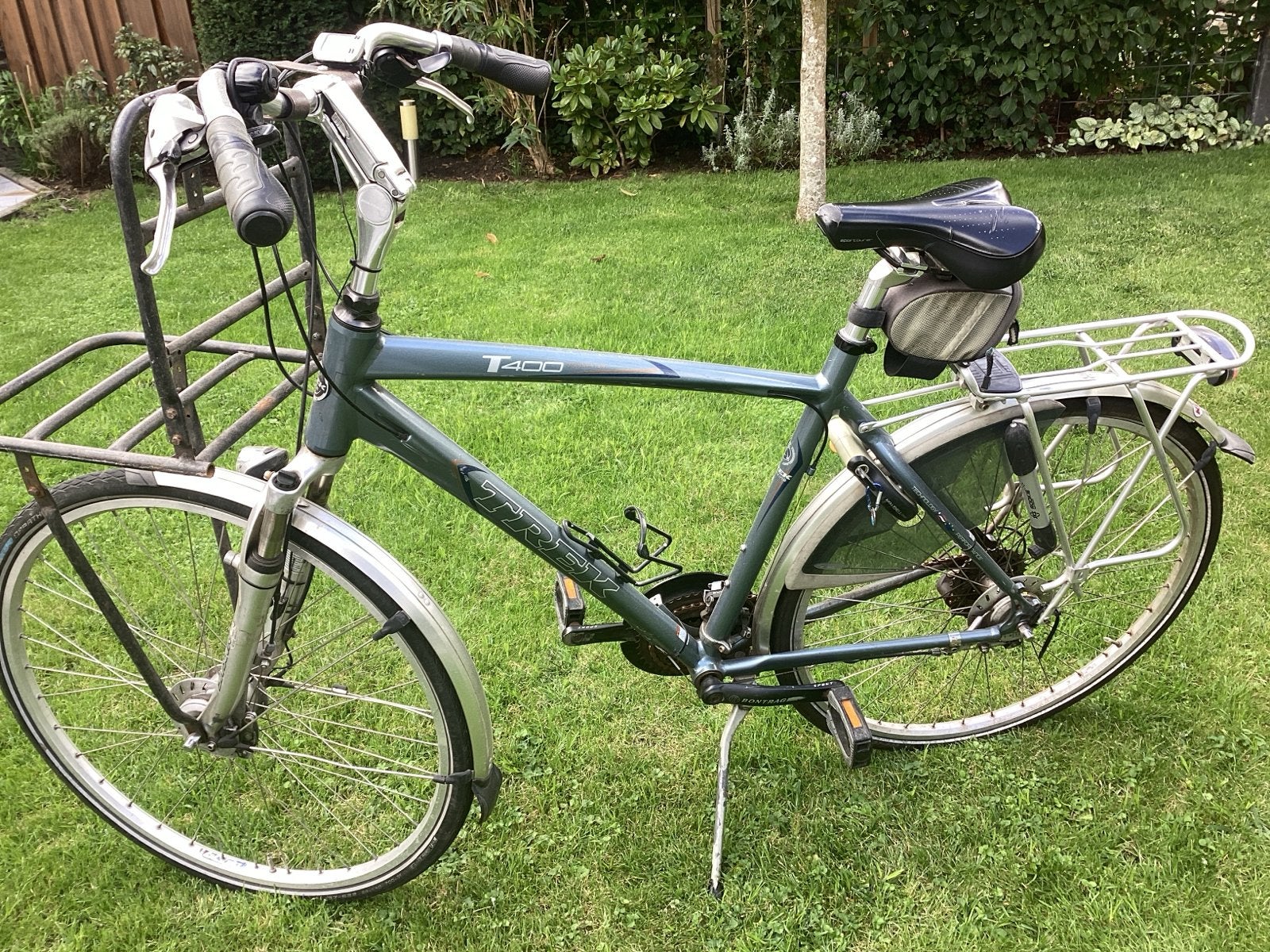 Trek T400 transportfiets - Ideaal voor dagelijks gebruik, Gebruikt, Velgrem, Versnellingen, 53 tot 57 cm