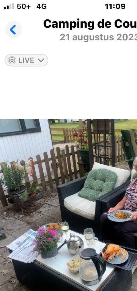 Loungset tuin 2stoelen bankje tafel, Tuin en Terras, Ophalen, Zo goed als nieuw