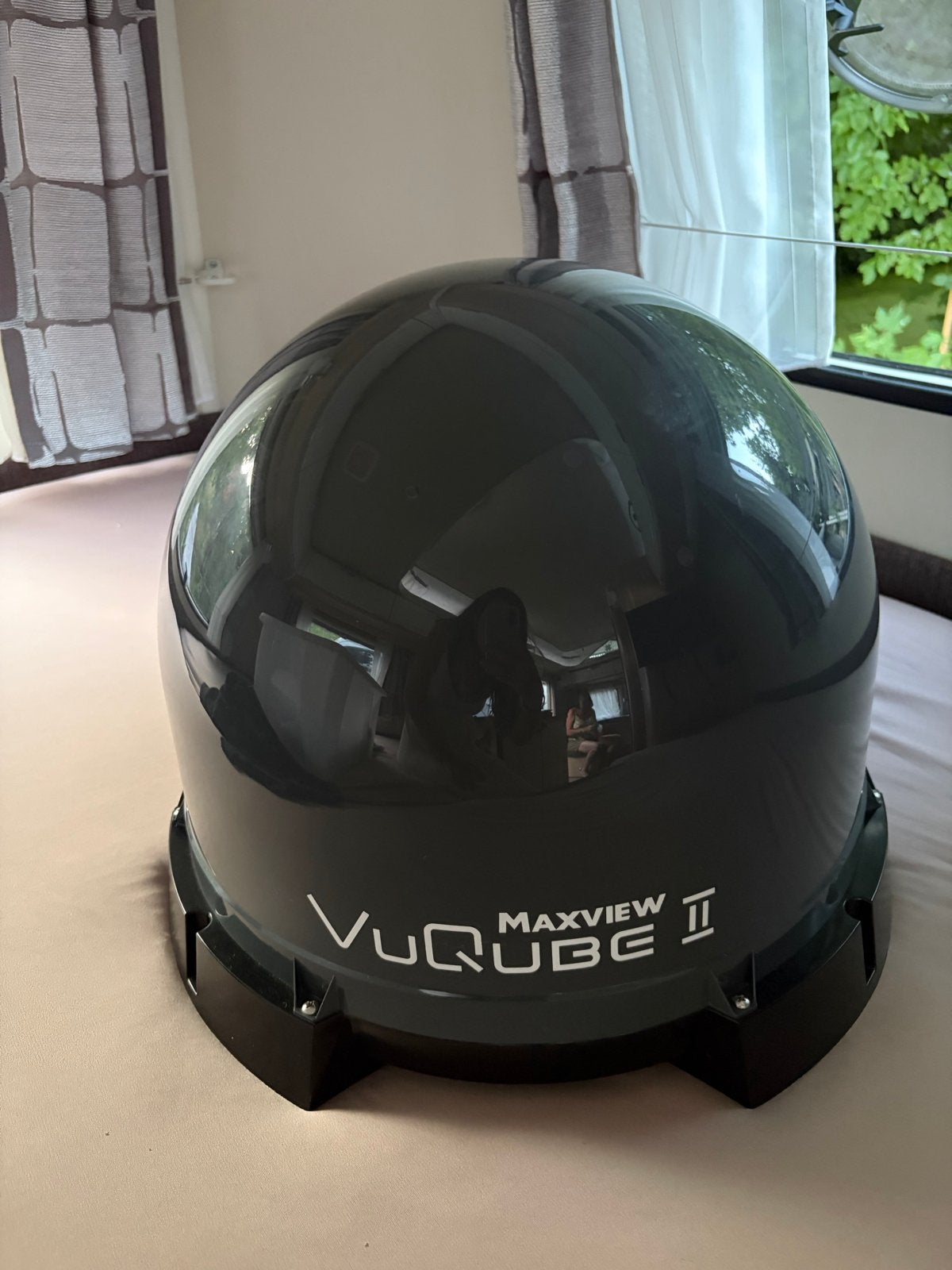 Maxview VuQube II automatische satellietschotel, Ophalen of Verzenden, Zo goed als nieuw, (Schotel)antenne, Overige merken