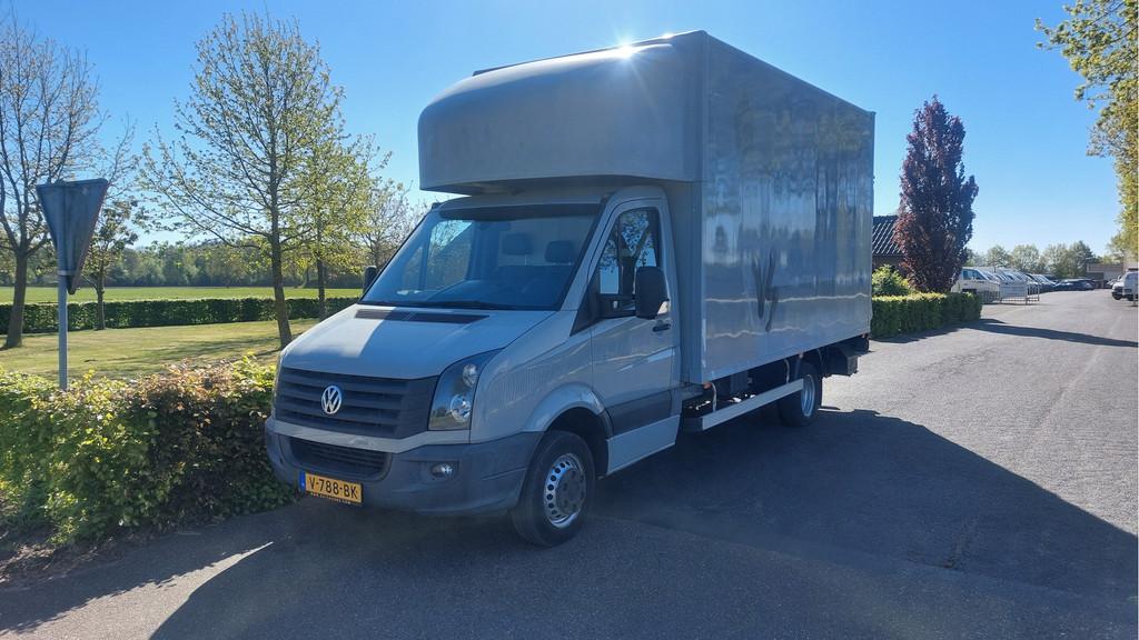 Volkswagen Crafter 50 2.0 TDI L3H1 AIRCO/NAVI/LAADKLEP BJ 20, Auto's, Bestelauto's, Bedrijf, Te koop, ABS, Airconditioning, Alarm