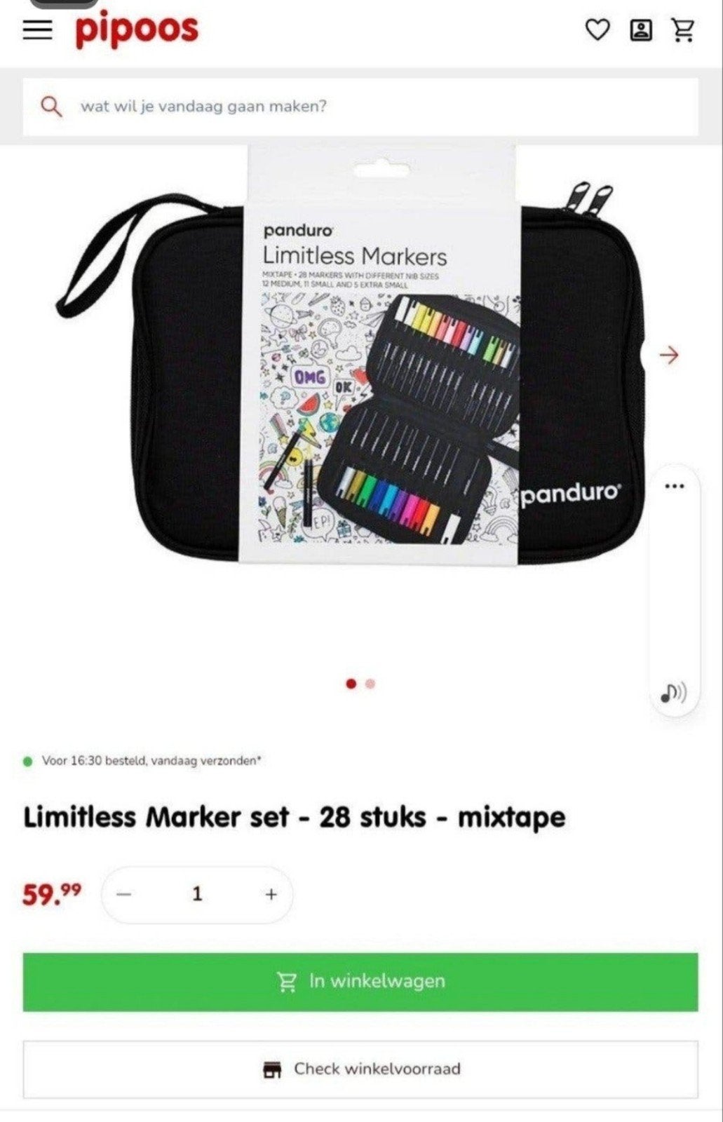 2 sets nieuwe acryl stiften - Panduro Limitless Markers, Ophalen of Verzenden