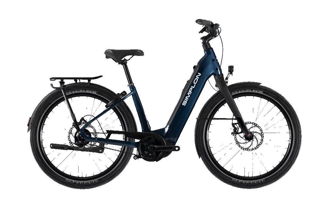 Simplon Kagu E-low Lage instap Steel Blue metallic 55cm XL, Fietsen en Brommers, -, -, Nieuw, -