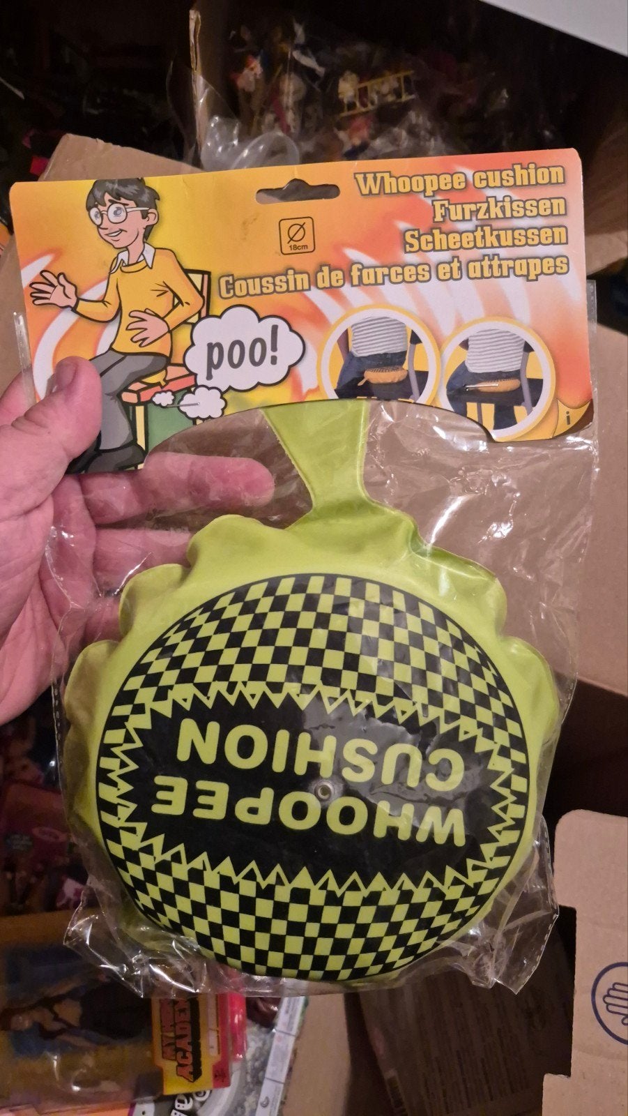 Scheetkussen - Whoopee Cushion - Grappig Cadeau, Ophalen of Verzenden, Nieuw