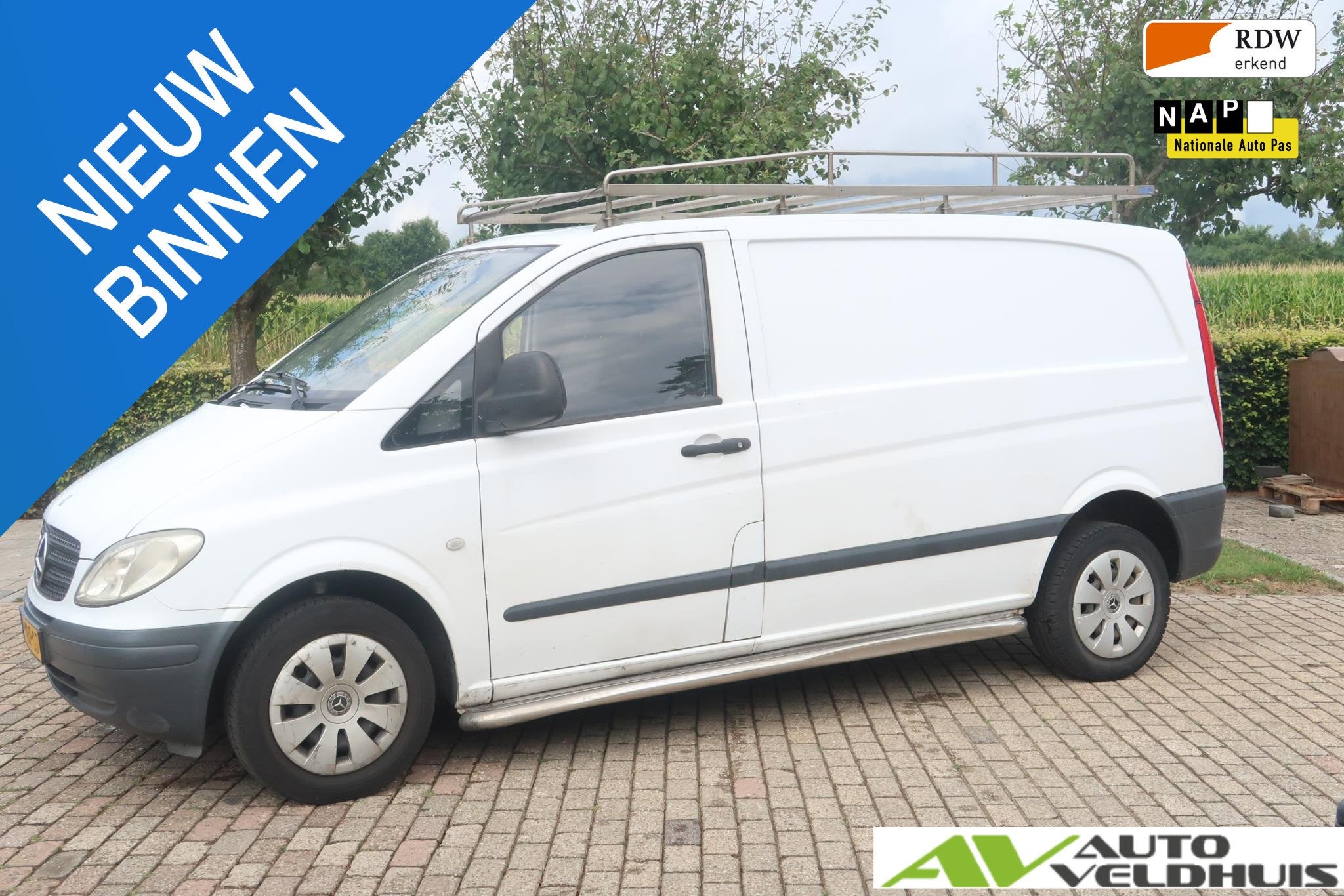 Mercedes-Benz Vito 109 CDI 320 Amigo, Auto's, Gebruikt, 2000 kg, Bedrijf, Euro 4