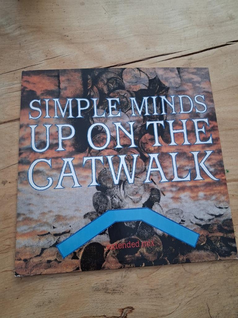 Simple Minds - Up On The Catwalk (Extended Mix) Maxi-single, Gebruikt, Maxi-single, 1980 - 1989, Ophalen of Verzenden