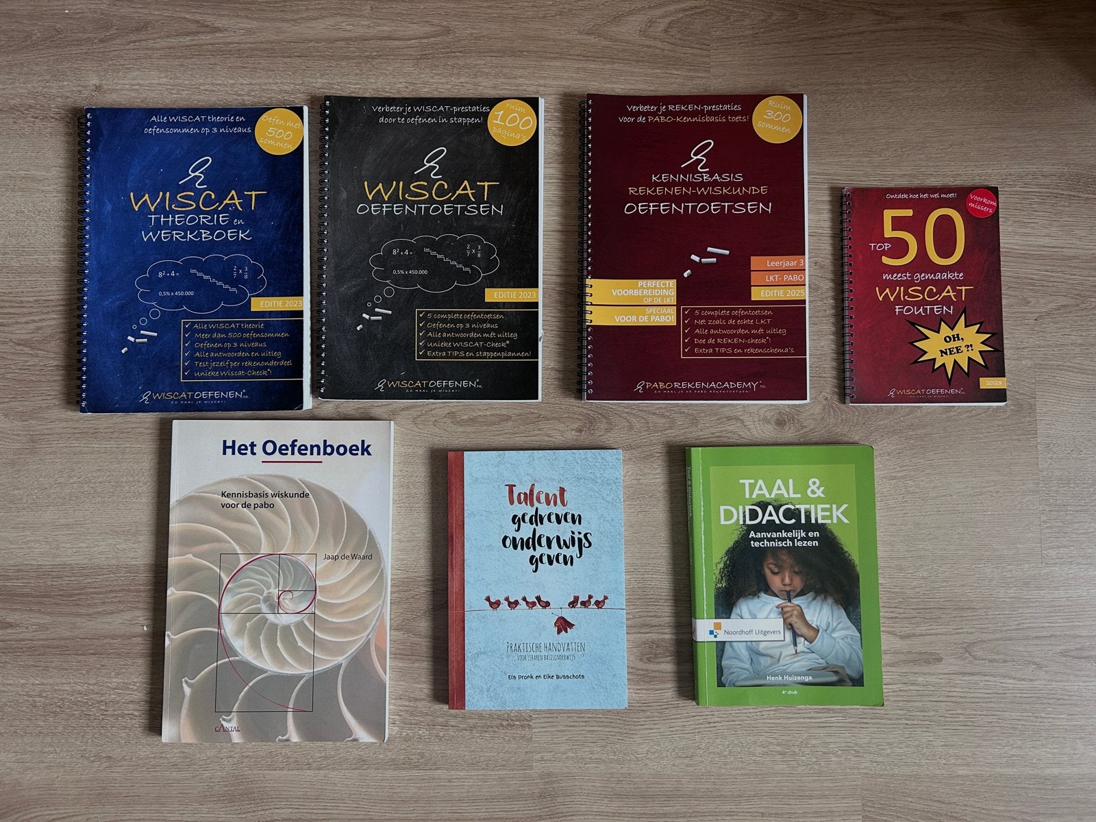 Pabo studieboeken | WISCAT + kennisbasis rekenen en taal, Ophalen of Verzenden, Beta, Gelezen, HBO