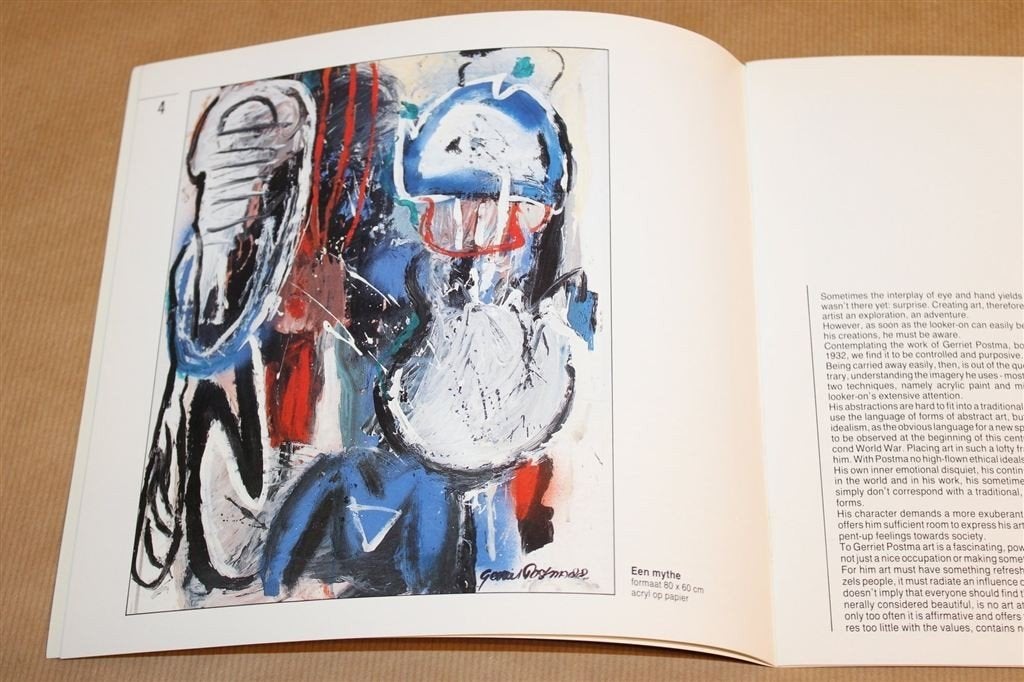 Gerriet Postma — Galerie Bonnard [1988], Ophalen of Verzenden, Zo goed als nieuw