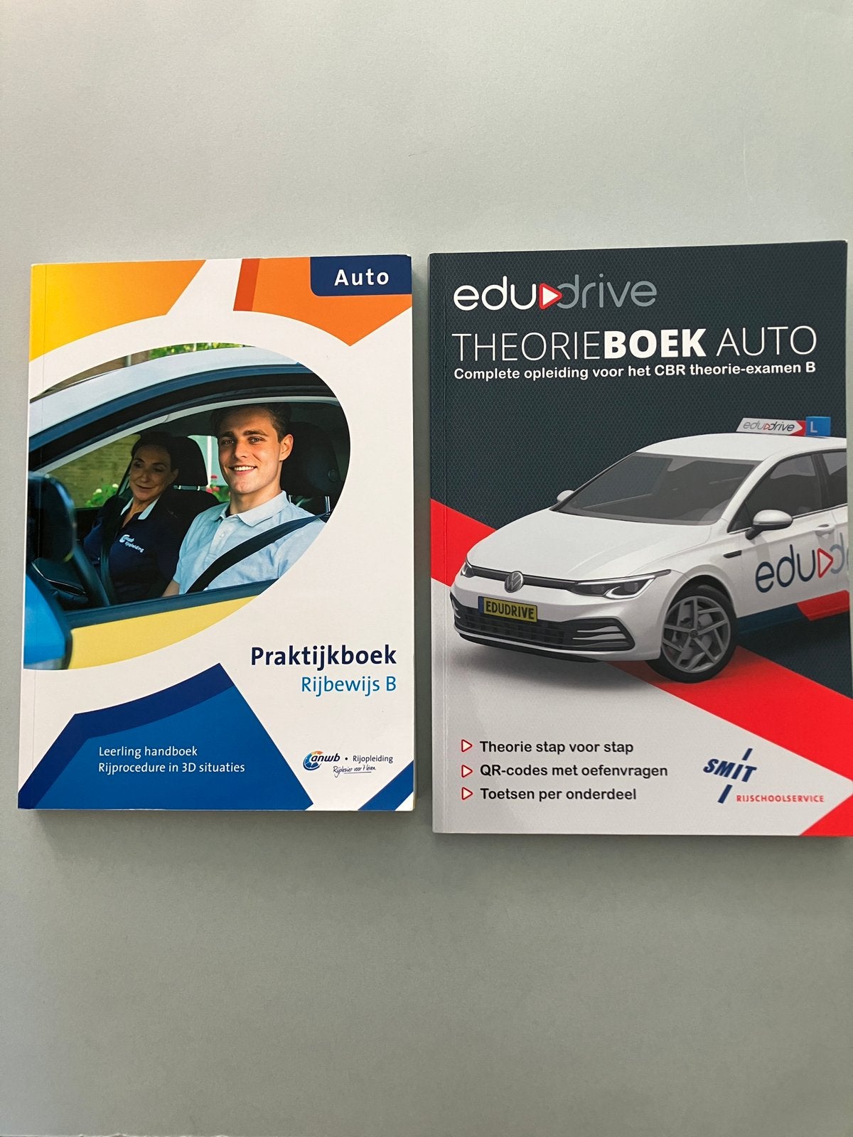 Praktijkboek rijbewijs B & Theorieboek Rijbewijs B Edu-drive, Ophalen of Verzenden, Alpha, Zo goed als nieuw, Niet van toepassing