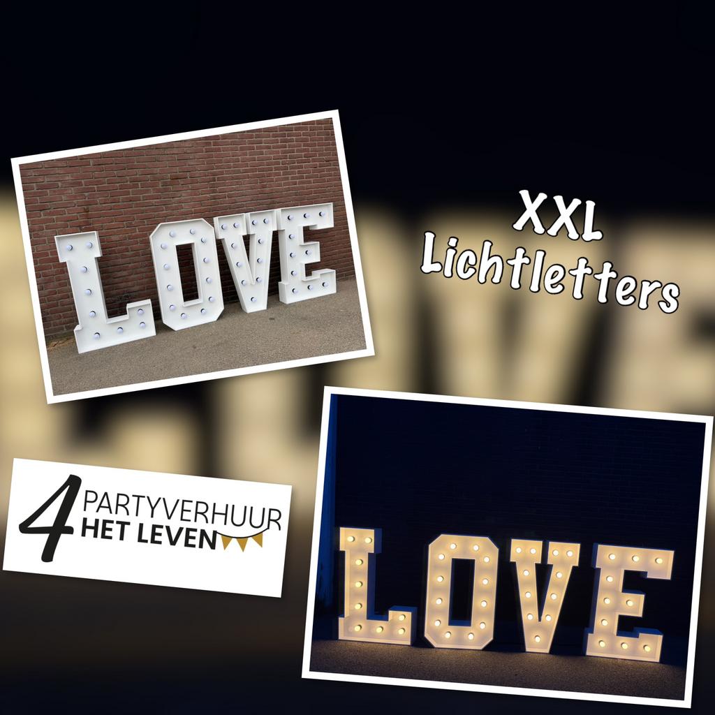 XXL lichtletters huren., Ophalen, Geboorte of Huwelijk