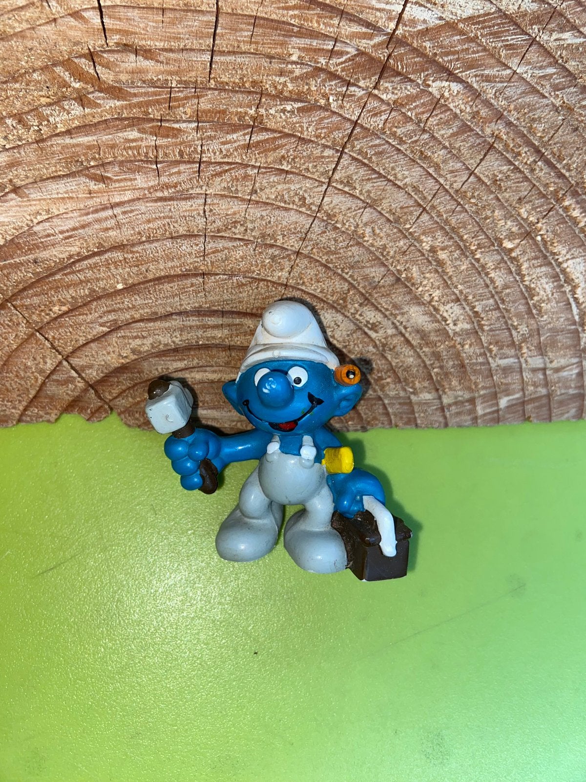 Smurfen klusjesman smurf, Ophalen of Verzenden, Gebruikt, Verschillende Smurfen