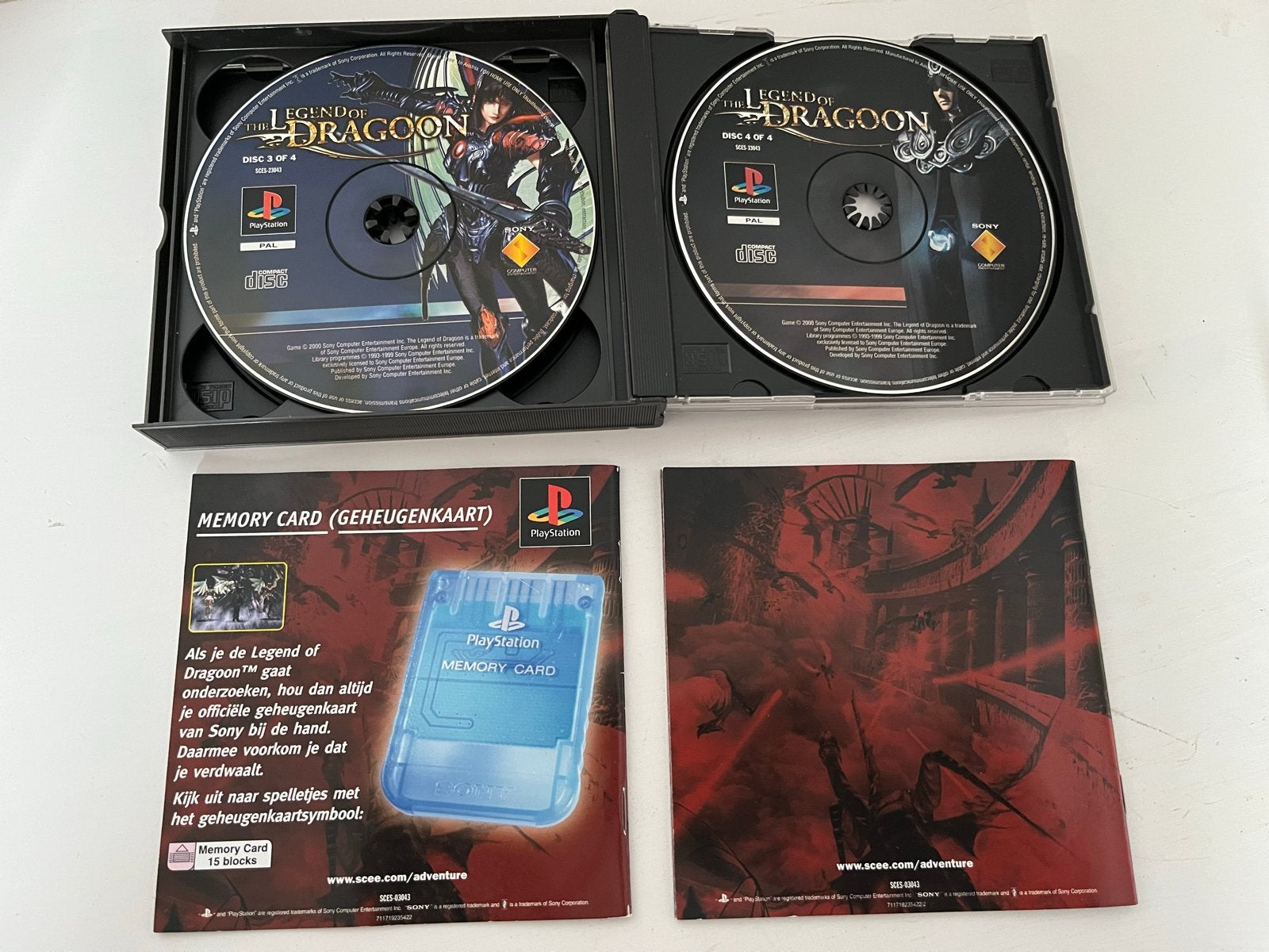 The Legend of Dragoon PS1 - Zo goed als nieuw!, S, 1 speler, P, Ophalen of Verzenden