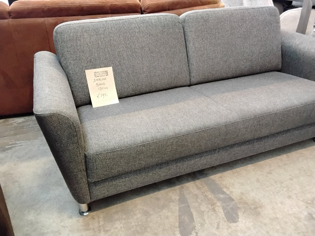 Bank 'Skalma' 175cm nu 195=. Second Life Wolvega, Huis en Inrichting, Banken | Bankstellen, Ophalen, 150 tot 200 cm, Driepersoons