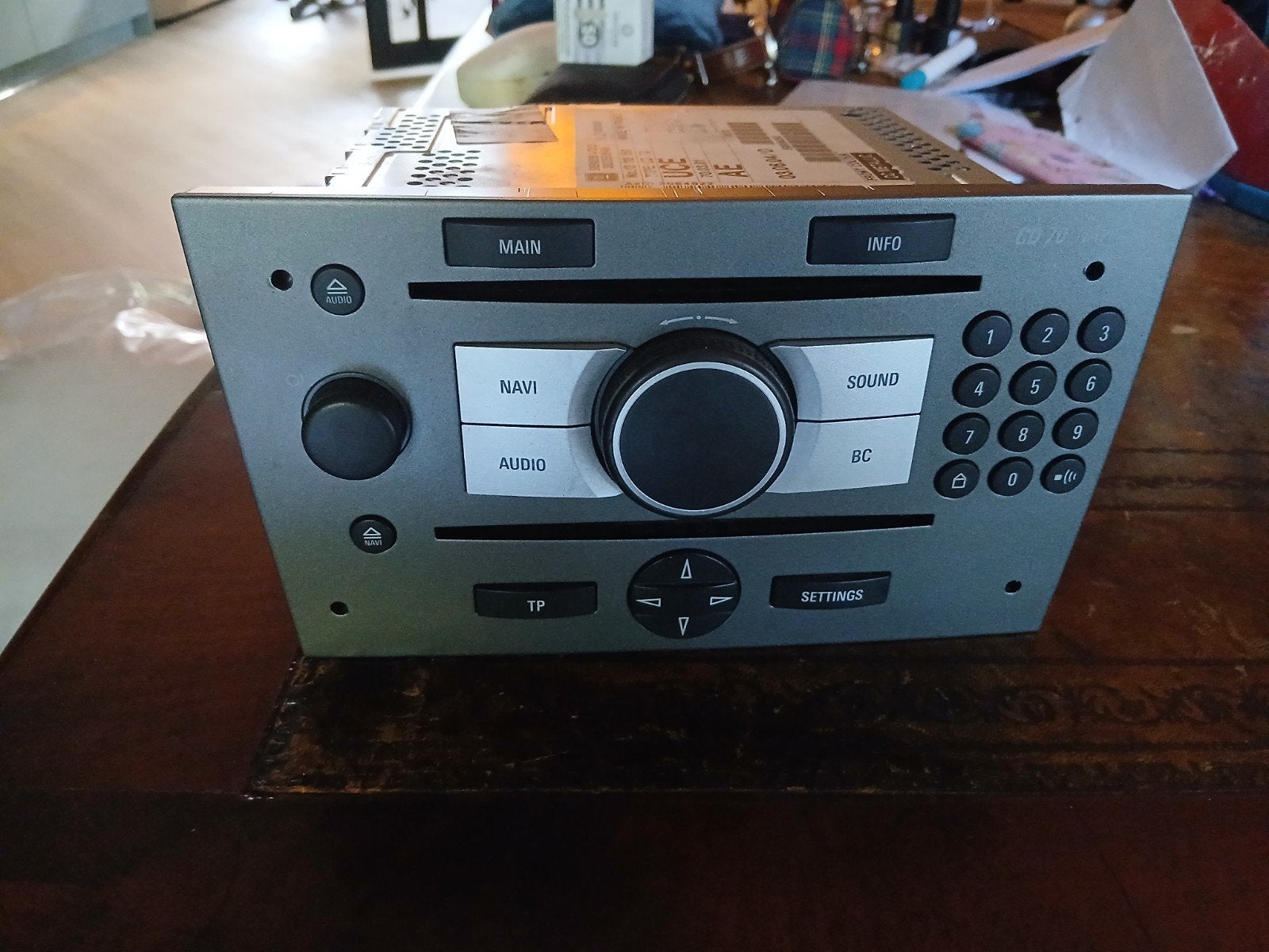 Opel CD 70 NAVI radio / cd /navigatie, Auto diversen, Ophalen of Verzenden, Gebruikt