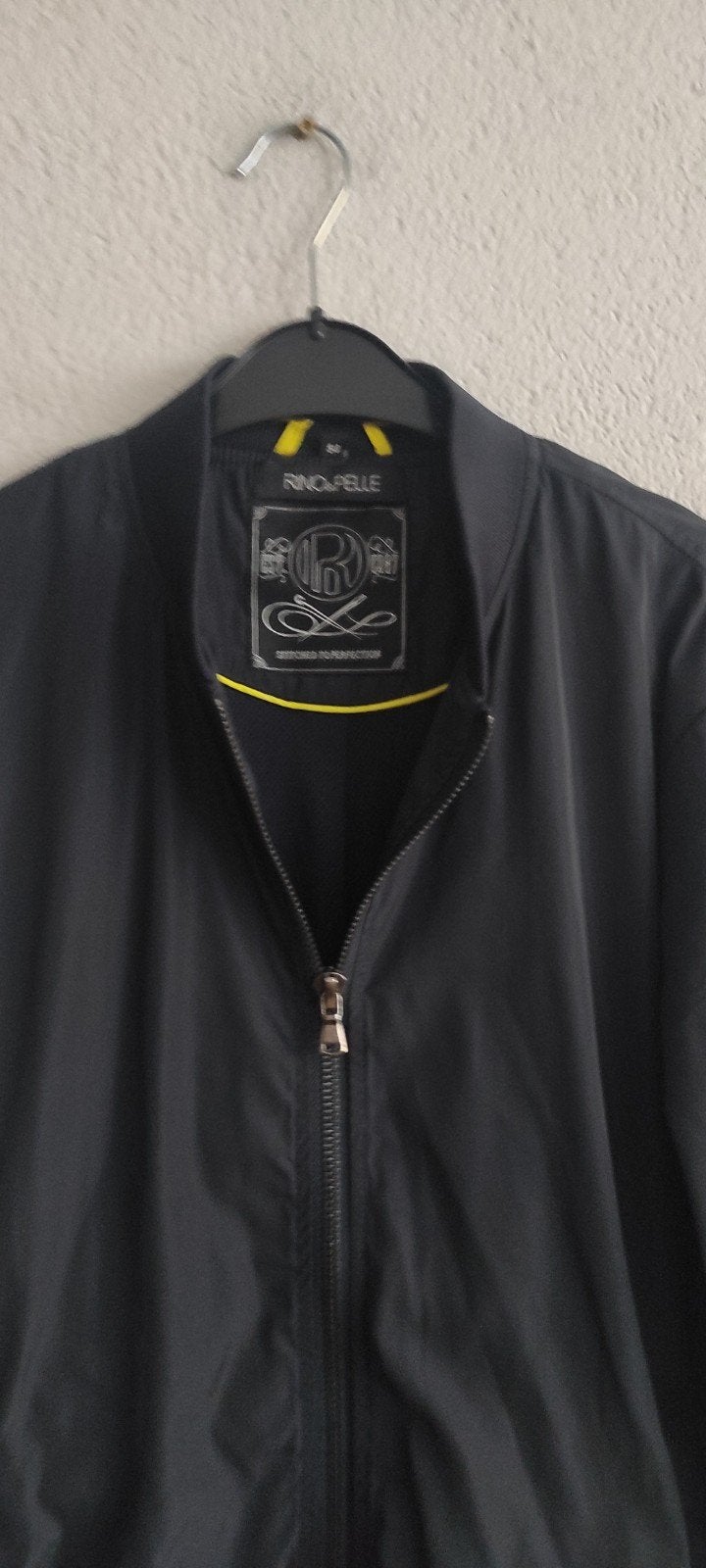Rino & Pelle Zwarte Bomberjack Maat 54, Kleding | Heren, Maat 52/54 (L), Zwart, Ophalen of Verzenden, Zo goed als nieuw