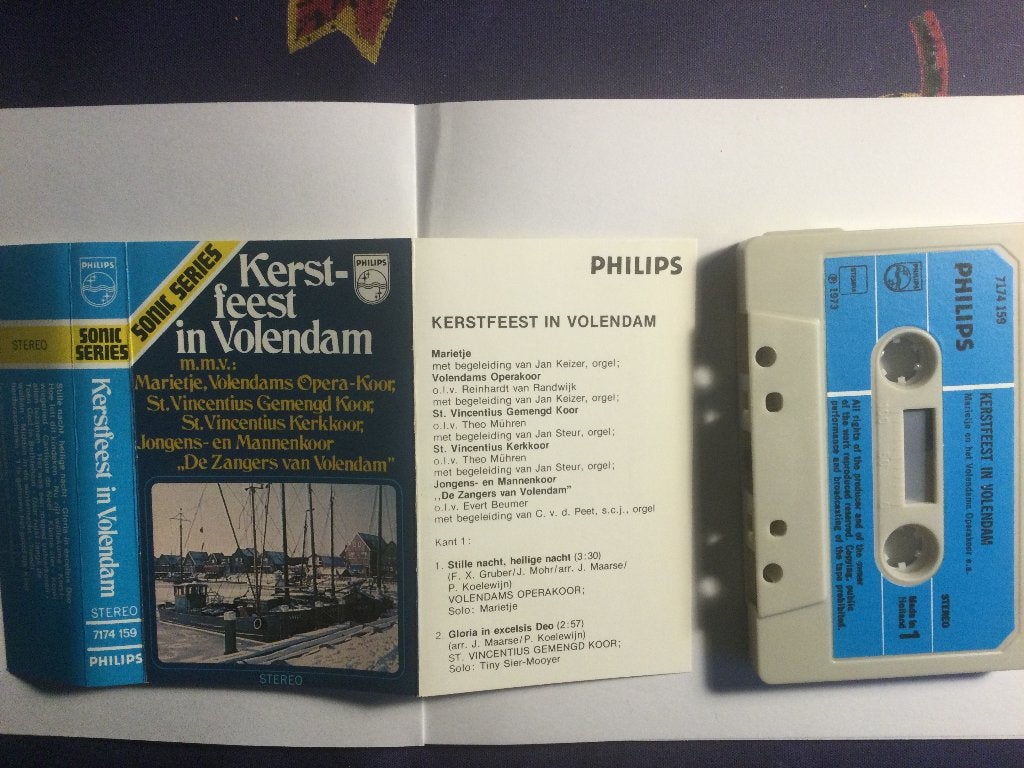 Kerstfeest in Volendam MC, Gebruikt, 1 bandje, Ophalen of Verzenden, Origineel