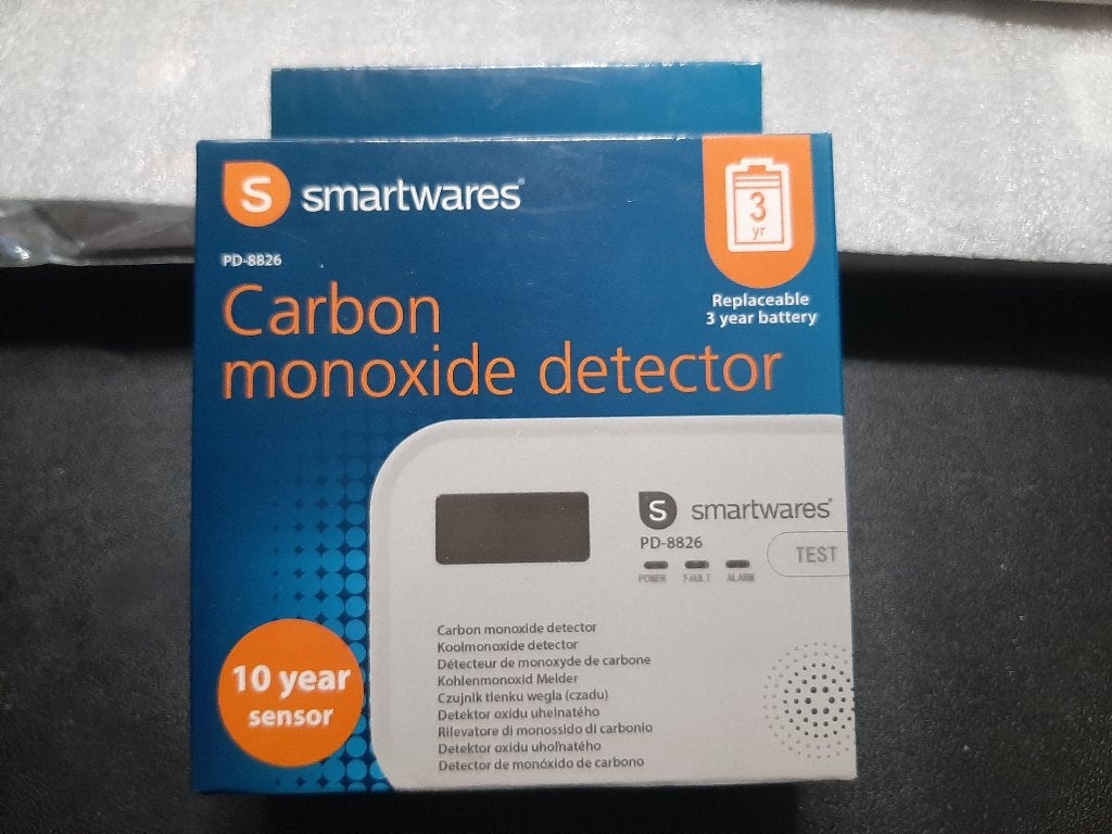 Smartwares PD-8826 Koolmonoxidemelder, Ophalen of Verzenden, Nieuw