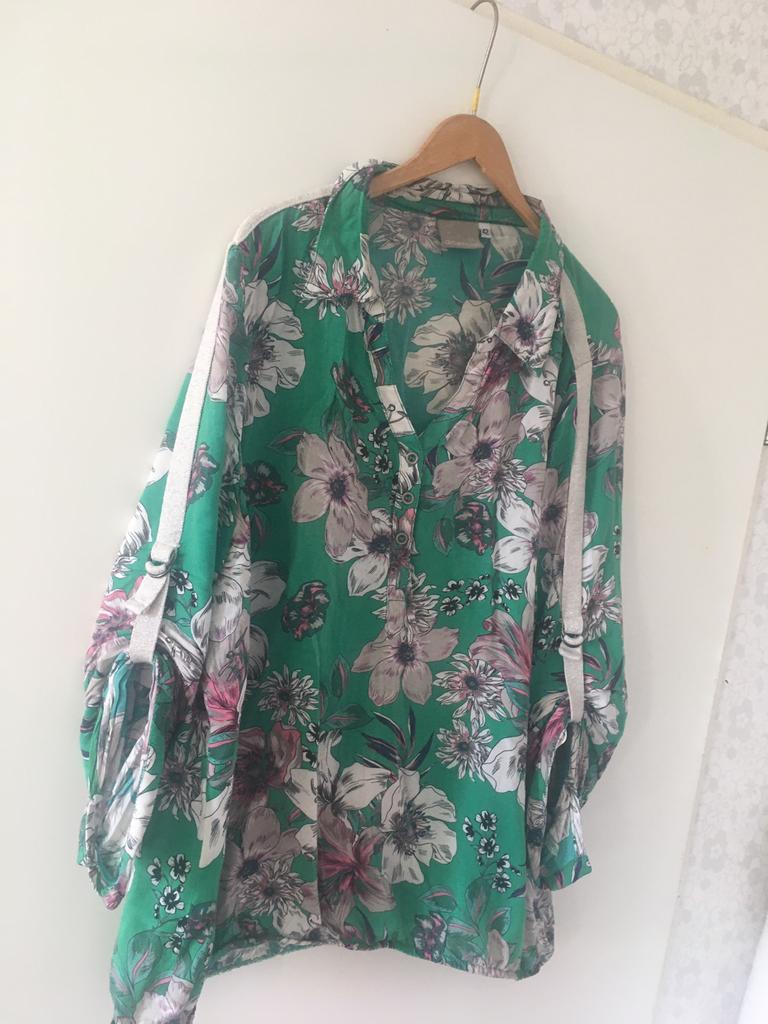 Mooi shirt maat 42 merk Dreamstar, Blauw, Maat 42/44 (L), Ophalen of Verzenden, Zo goed als nieuw