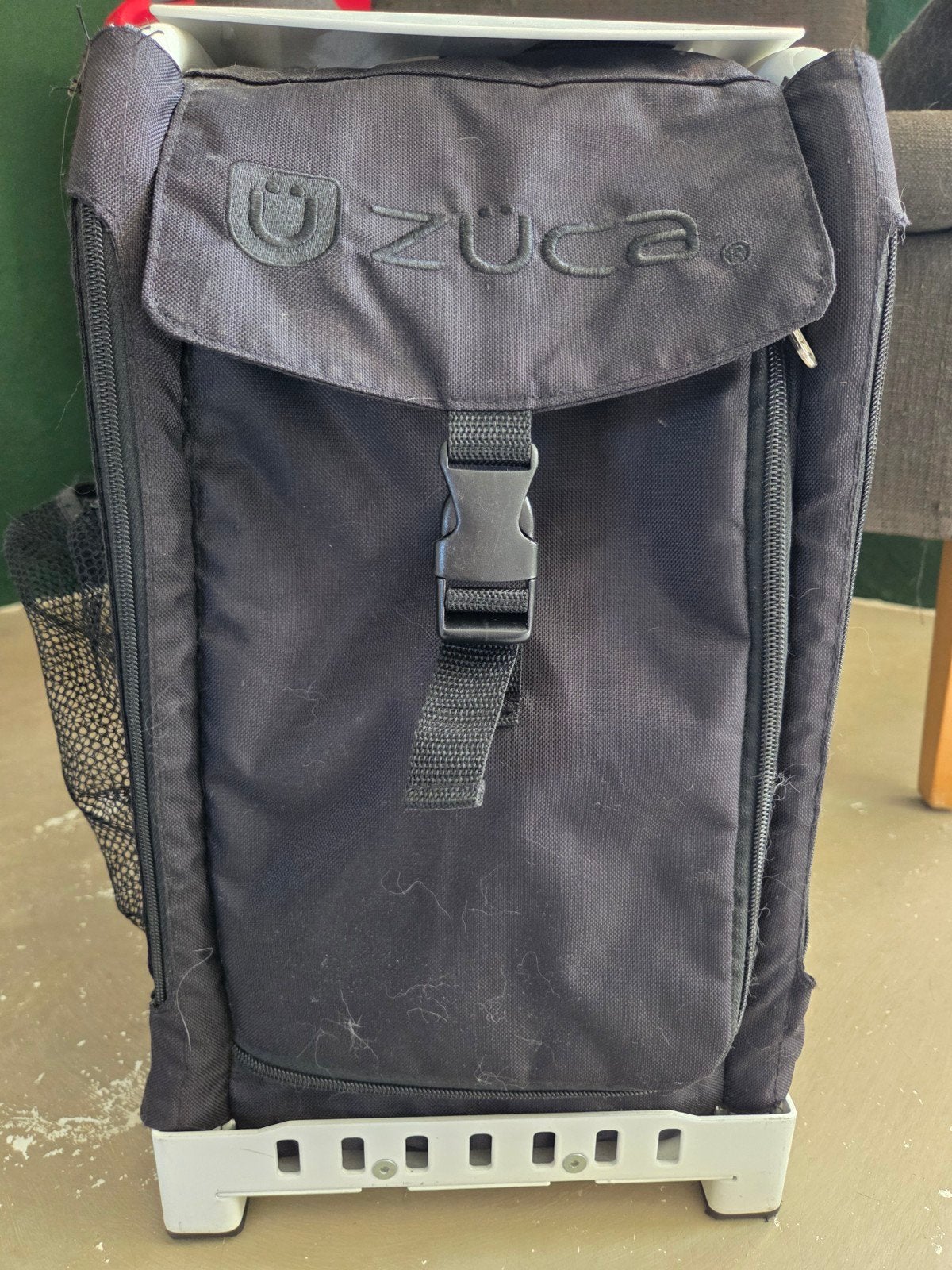 Züca Trolley met lichtgevende wielen, Gebruikt, 20 tot 30 cm, Zwart, Minder dan 40 cm
