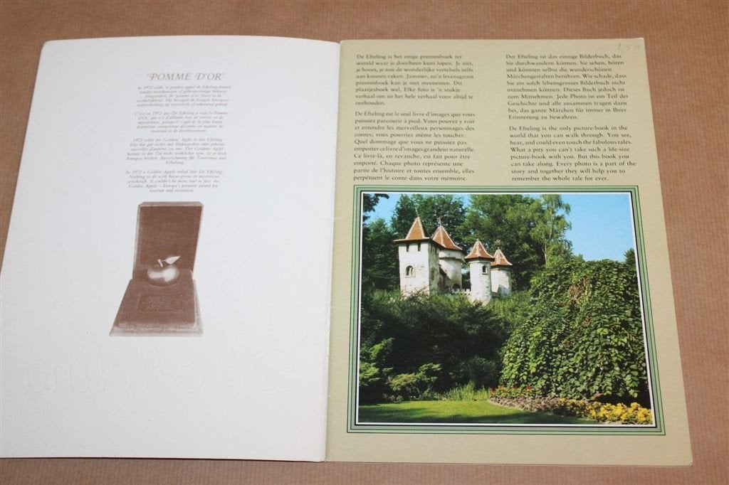 De Efteling — Vintage Fotoboekje 1982, Python & Sprookjesbos, Gebruikt, -, -, Ophalen of Verzenden