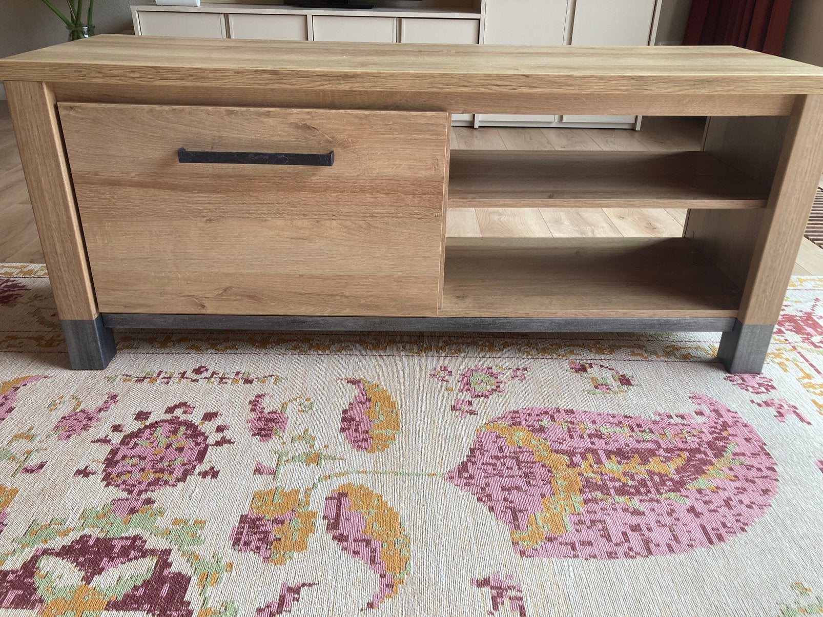 Tv kast, Ophalen, 100 tot 150 cm, Zo goed als nieuw, Minder dan 100 cm