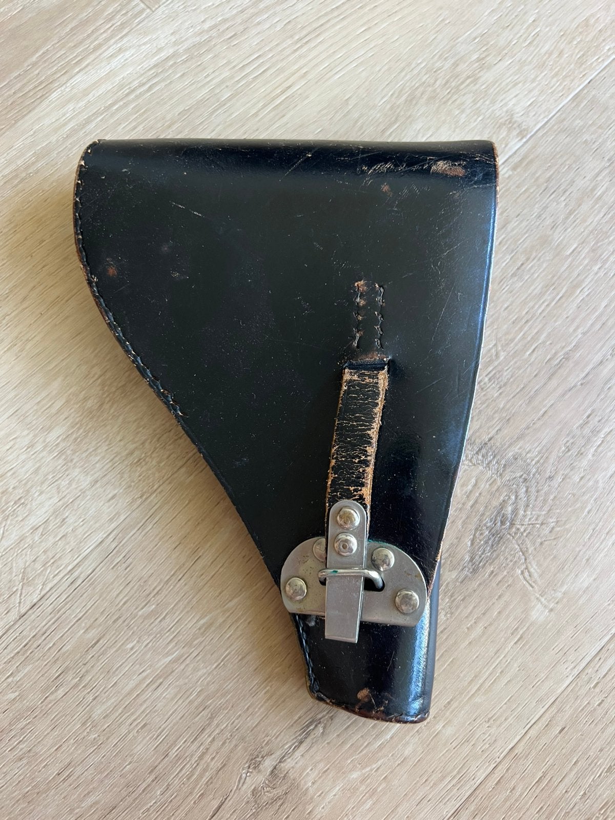 Zwart browning pistool holster, Ophalen, Landmacht, Nederland, Helm of Baret