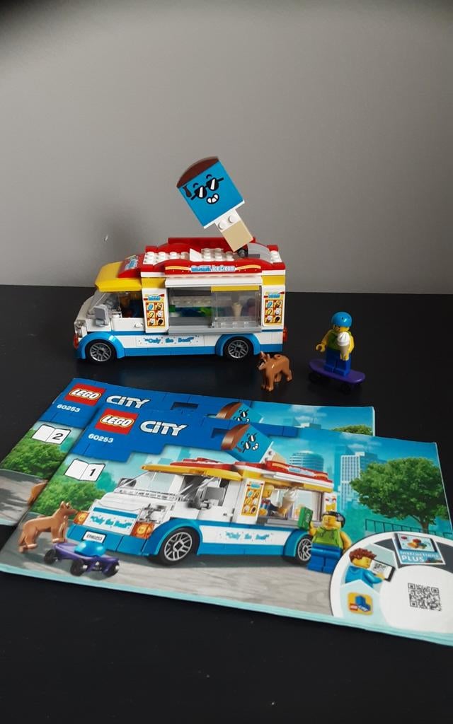 Lego city ijscokar 60253, Ophalen of Verzenden, Zo goed als nieuw
