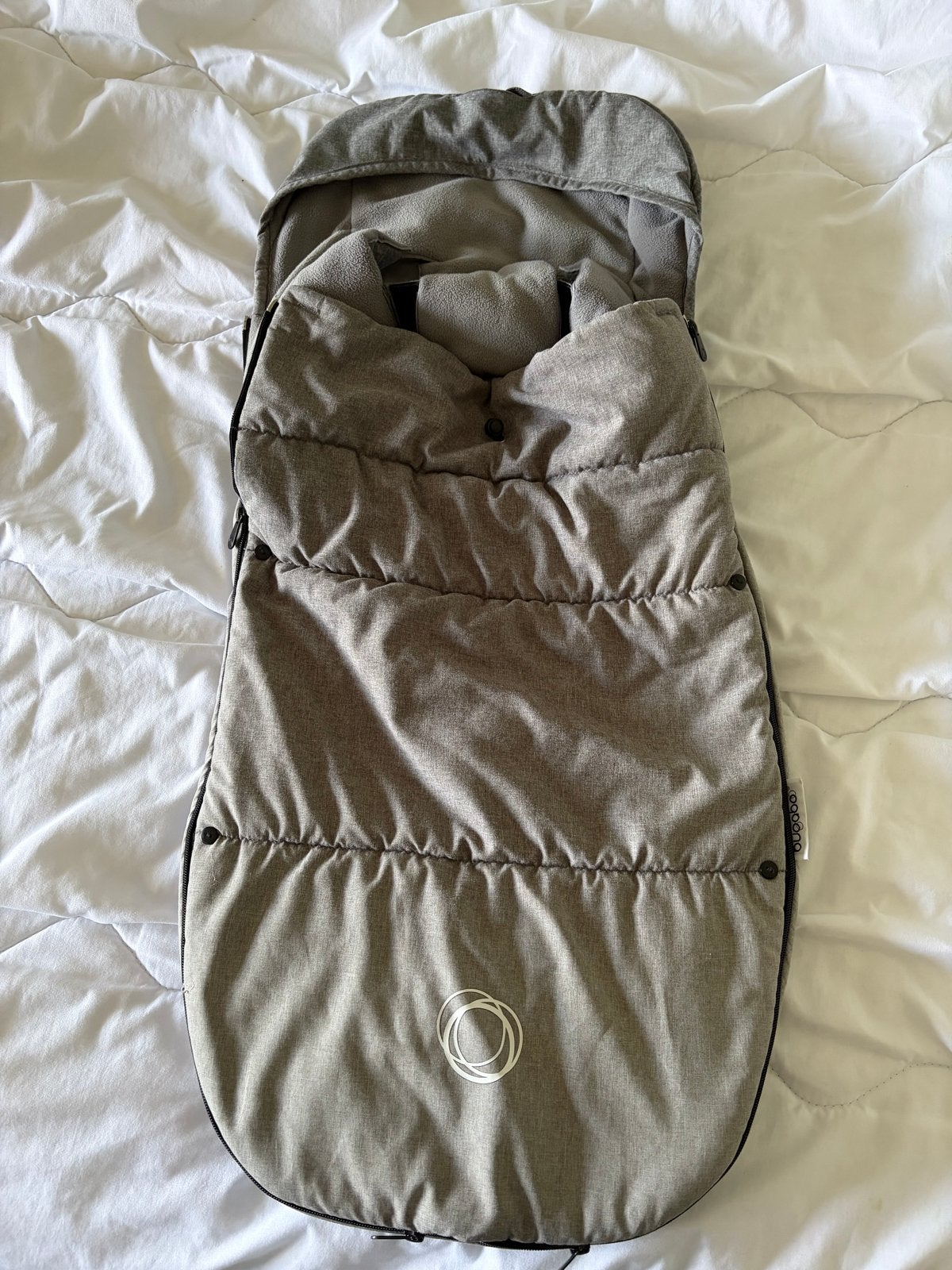 Bugaboo voetenzak - Grijs, Ophalen of Verzenden, Zo goed als nieuw, Kinderwagen, Bugaboo