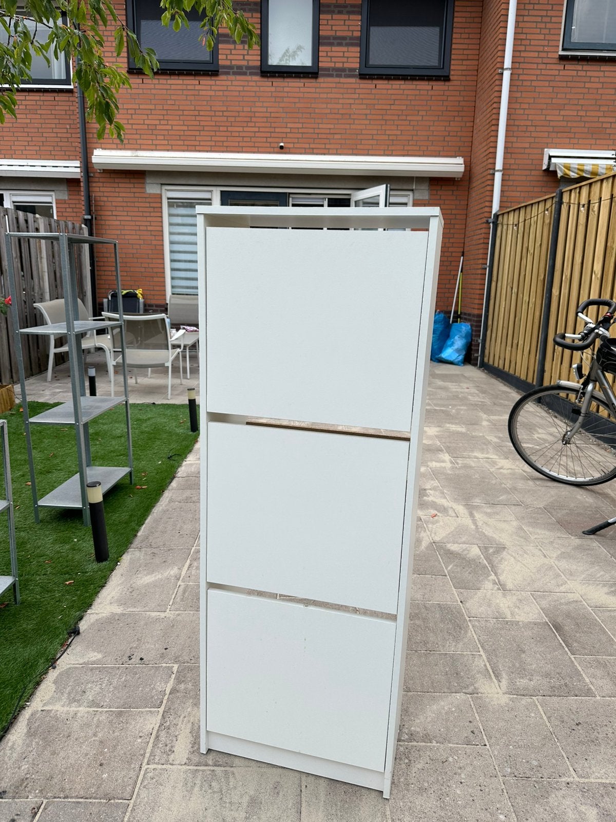 IKEA BISSA Shoe Cabinate, Ophalen, Zo goed als nieuw