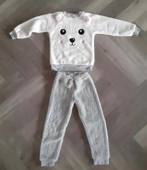 Teddy Fluffy Huispak, Maat 110 / 116, Gebruikt, Meisje, Ophalen of Verzenden, Teddy